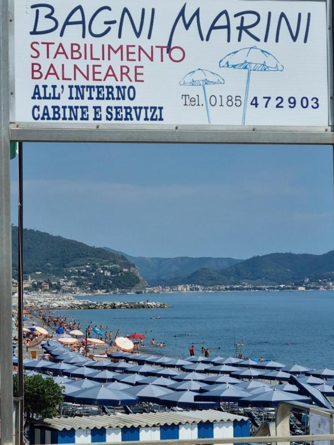 Albergo Stella Di Mare Lavagna Exterior foto